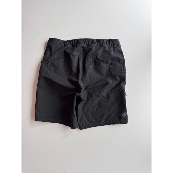 ARC'TERYX Konseal 7.5" Black Cotton Blend Technical Climbing Shorts, Size 4 - Picture 3 of 15